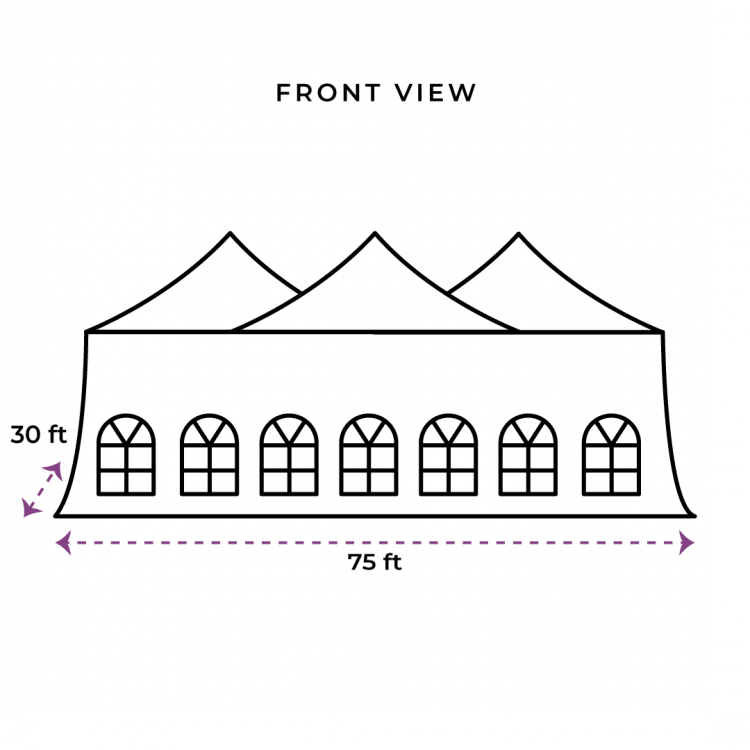 30x75 Elite Tent