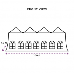 40X100 Elite Tent