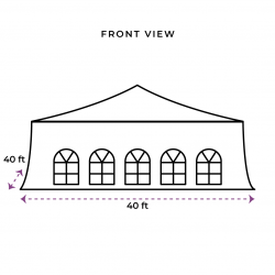 40X40 Elite Tent