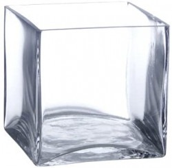 *6 x 4 Square Vase