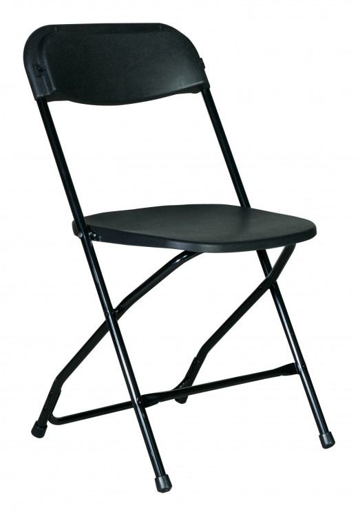 Economy Black Folding Chair