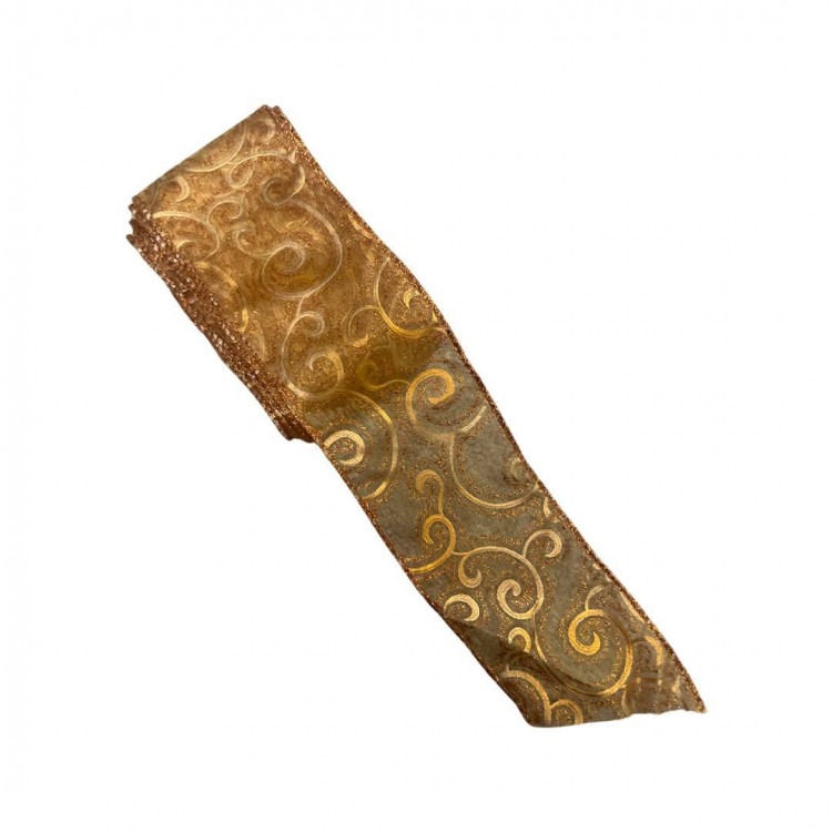 Copper Swirl Ribbon