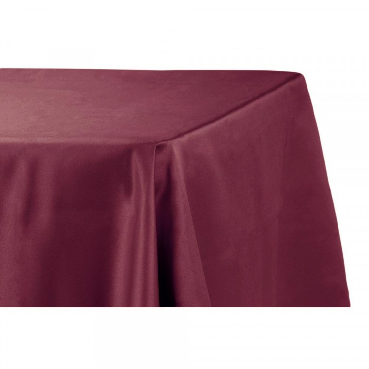 Red, Merlot Satin Floor Length Rectangle Tablecloths Red, Merlot Satin Floor Length Rectangle Tablecloths
