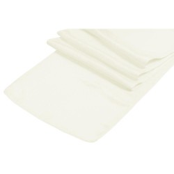 Ivory, Matte Satin Runner
