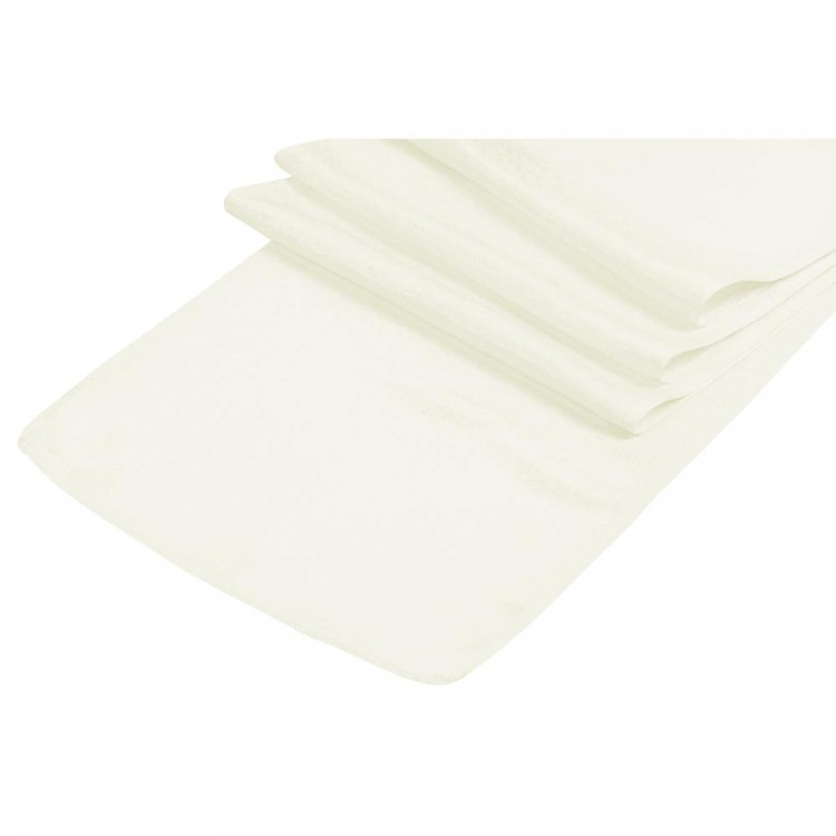Ivory, Matte Satin Runner