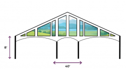 40x105 Legacy Structure Tent