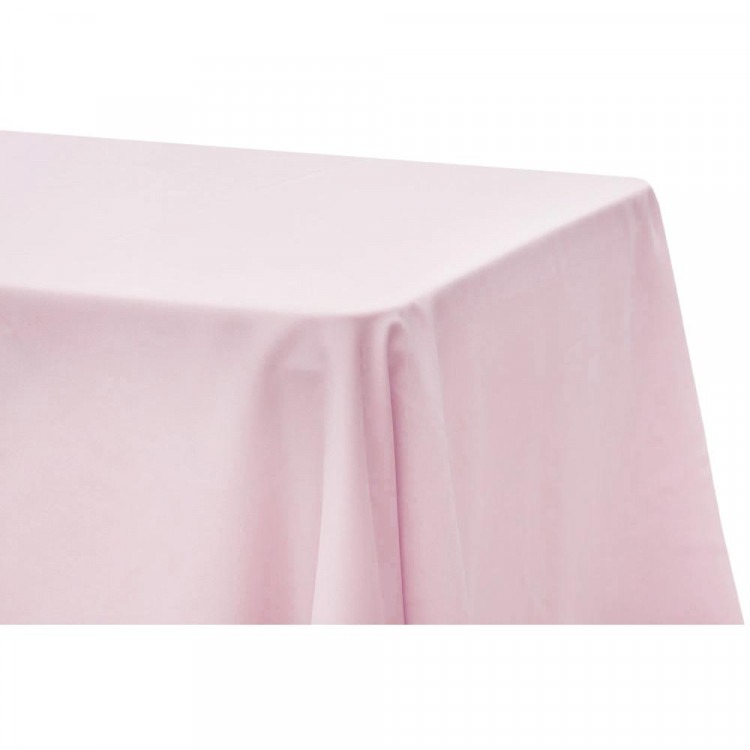 Pink, Baby Taffeta Floor Length Rectangle Tablecloths Pink, Baby Taffeta Floor Length Rectangle Tablecloths