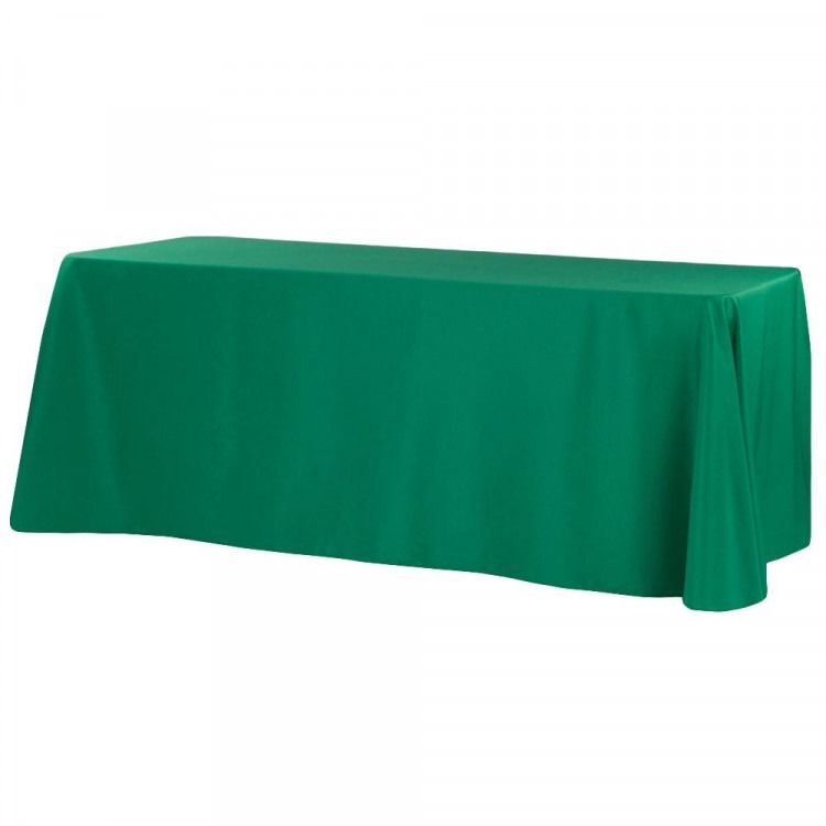 Green, Forest Polyester Floor Length Rectangle Tablecloths Green, Forest Polyester Floor Length Rectangle Tablecloths