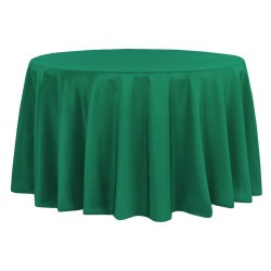 Green, Forest Polyester Floor Length Round