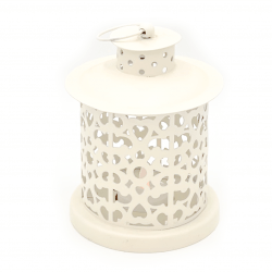 *Ivory Votive Lantern