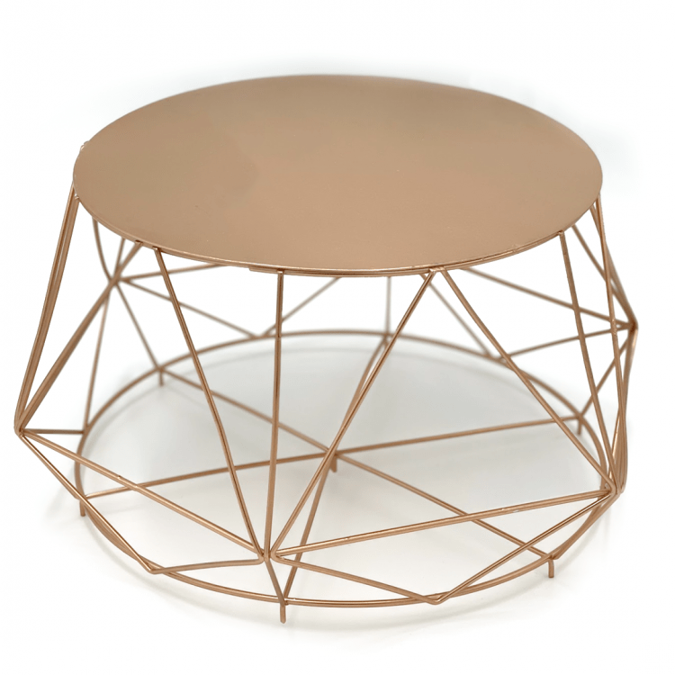 *Rose Gold Cake Stand, Tall