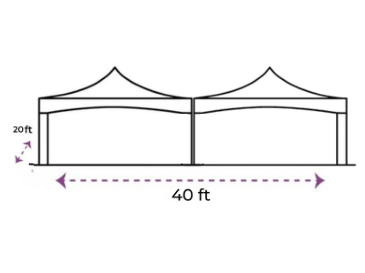 20x40 Marquee Tent