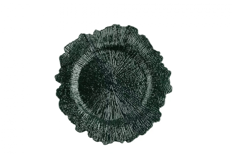 *Emerald Green Reef Charger Plate