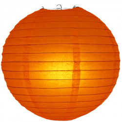 Orange, Burnt Hanging Lantern
