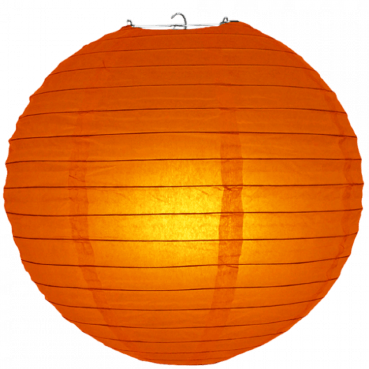 Orange, Burnt Hanging Lantern