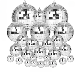Assorted Sized Disco Balls