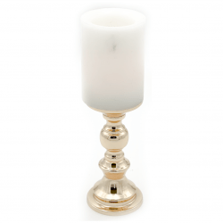 *Gold Pedestal, Tall