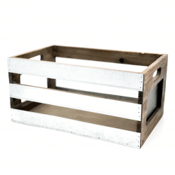 *Small Crate with Chalkboard