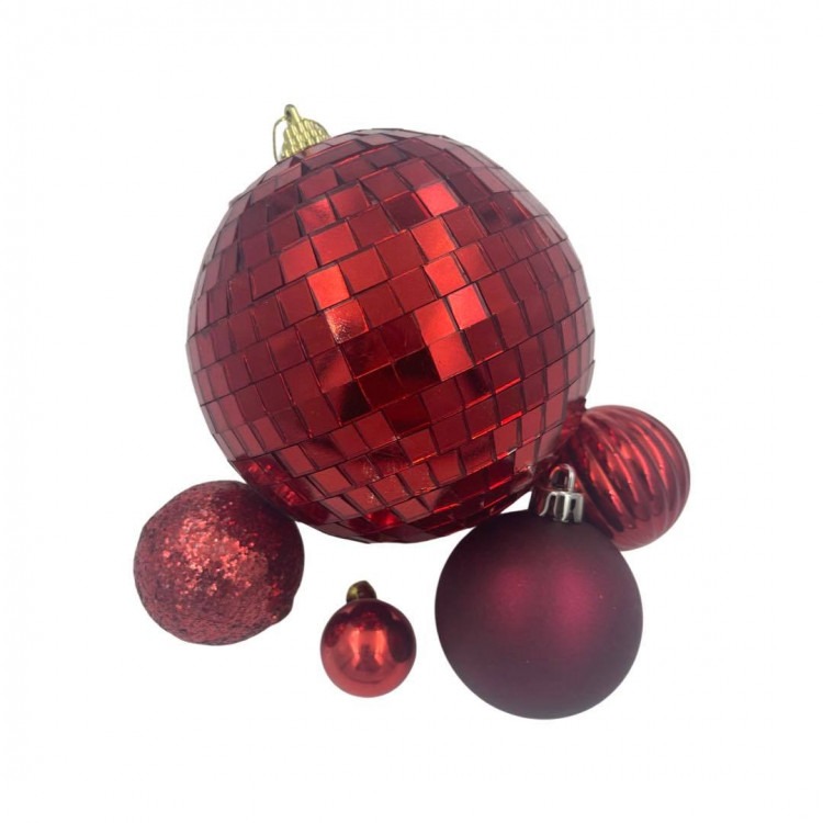 Red Christmas Balls
