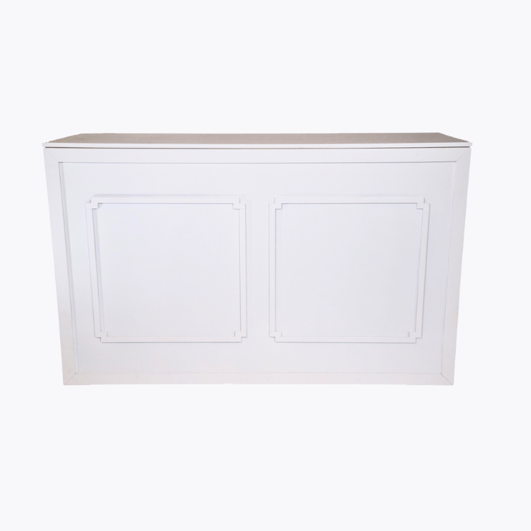 6ft Century Bar - White