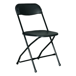 *Black Folding Chair