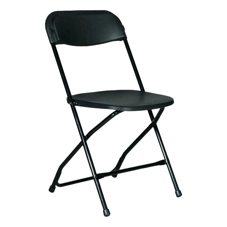 *Black Folding Chair