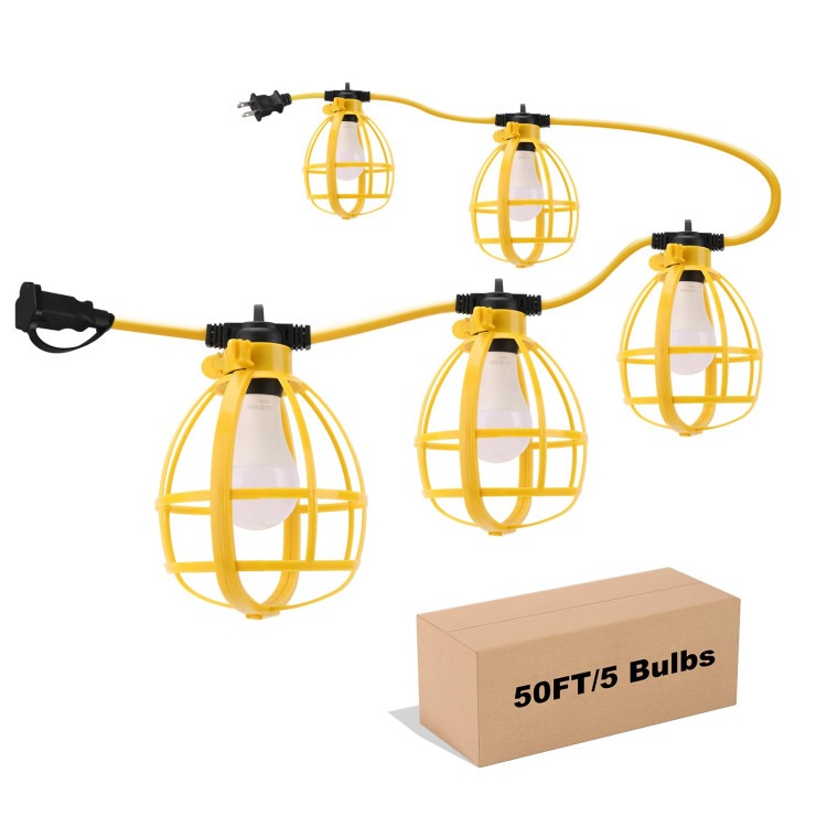 LED Construction Lights 50' LED Construction Lights 50'