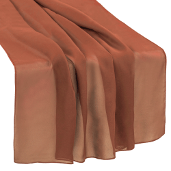 Terracota Chiffon Runner